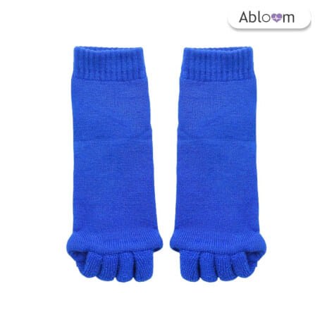 ถุงเท้าใส่นอน แบบแยกนิ้ว ABLOOM  0040013006019_สีน้ำเงิน_5