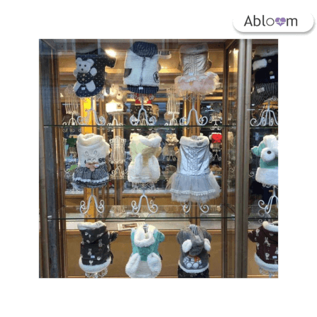 หุ่นแขวนชุดสัตว์เลี้ยง ABLOOM  0110013003018 สีขาว_5