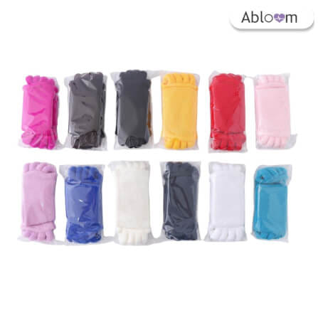 ถุงเท้าใส่นอน แบบแยกนิ้ว ABLOOM 0040013012010_สีชมพู_8