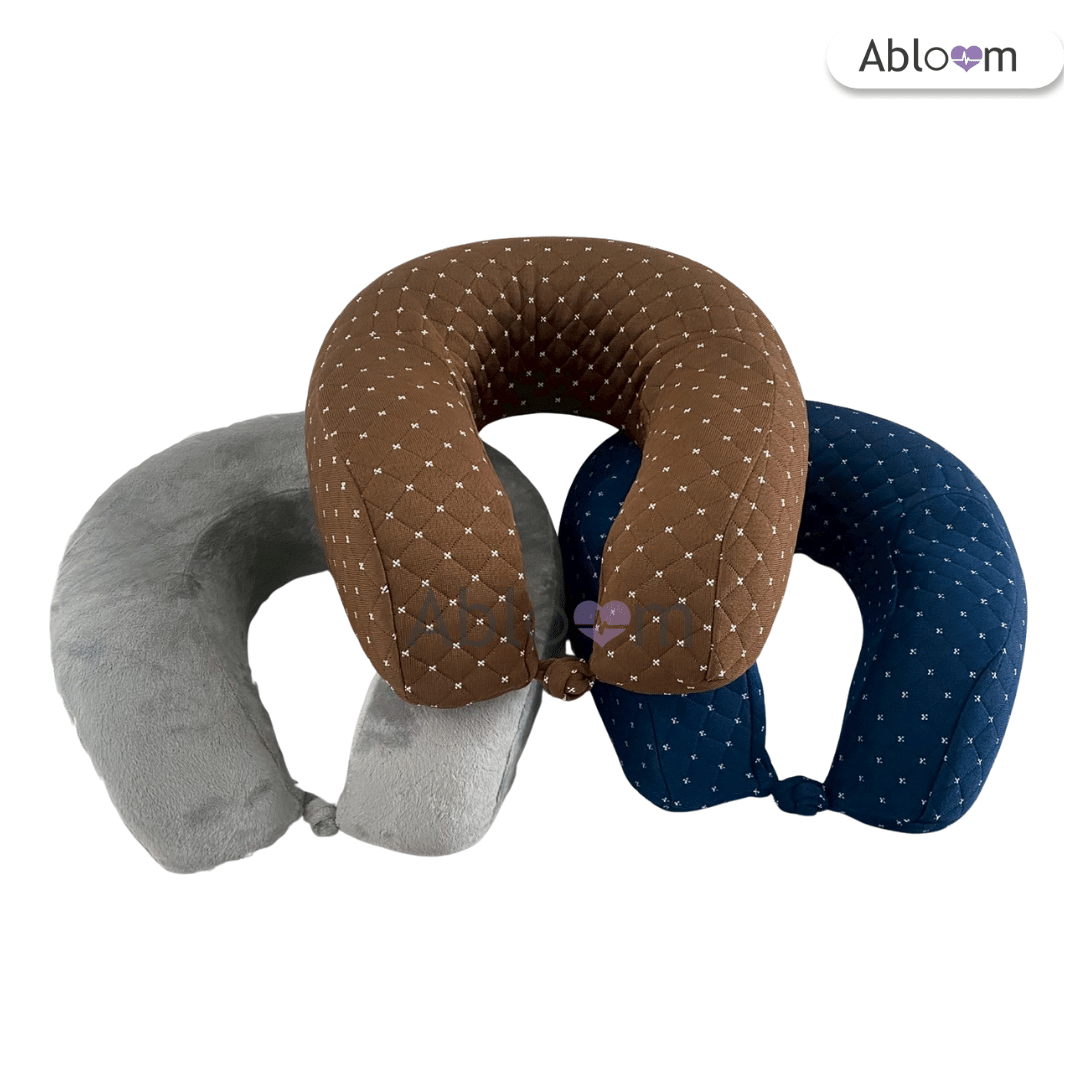 หมอนรองคอ ABLOOM 30X30 ซม. คละสี (แพ็ก 3 ชิ้น)_0