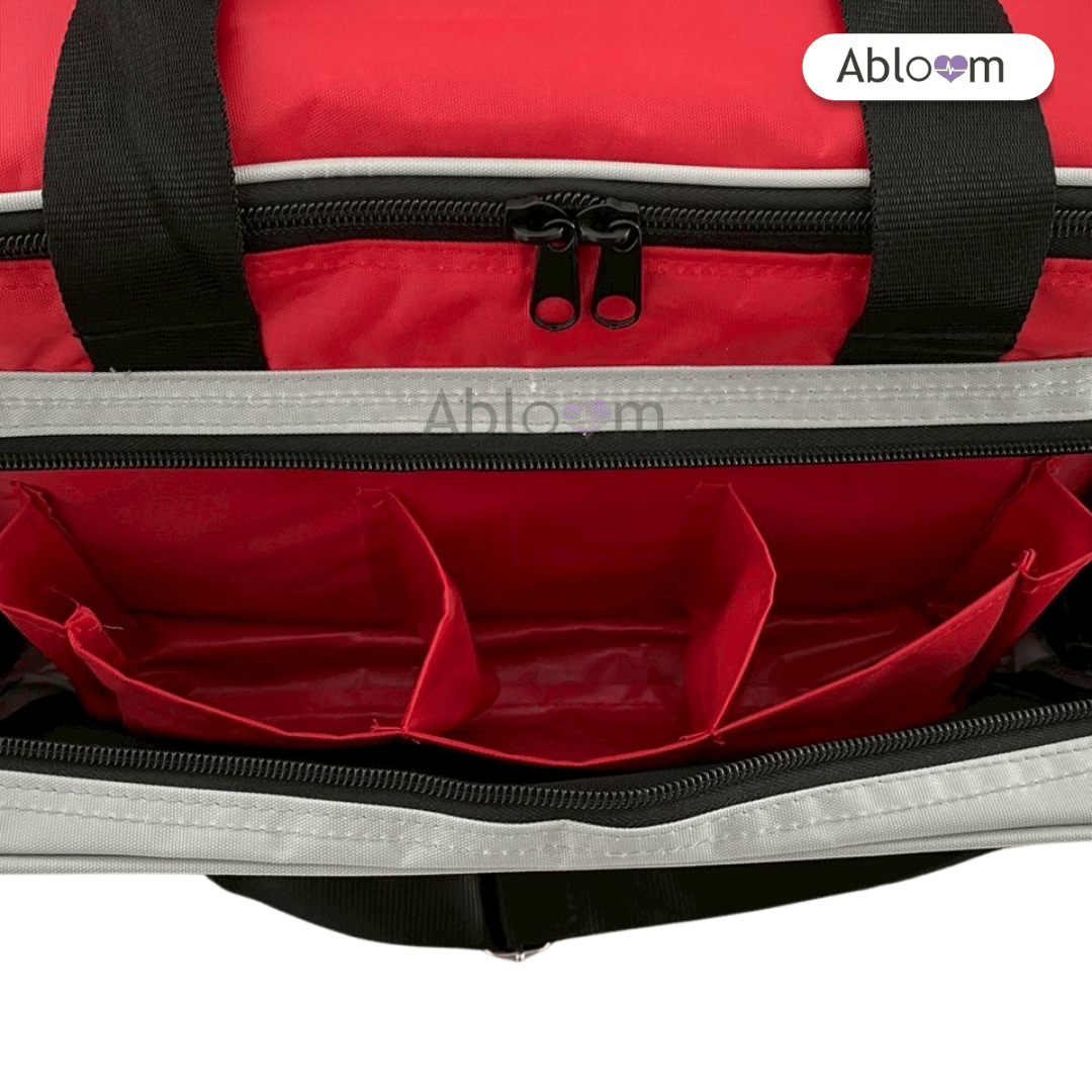 กระเป๋าปฐมพยาบาล EMS ABLOOM 27X50X25 ซม. สีแดง_3