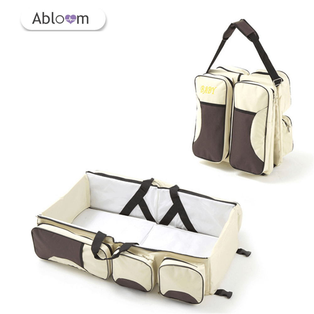 ที่นอนเด็กแบบพกพา  ABLOOM 0080030014017_Beige(3 IN 1)