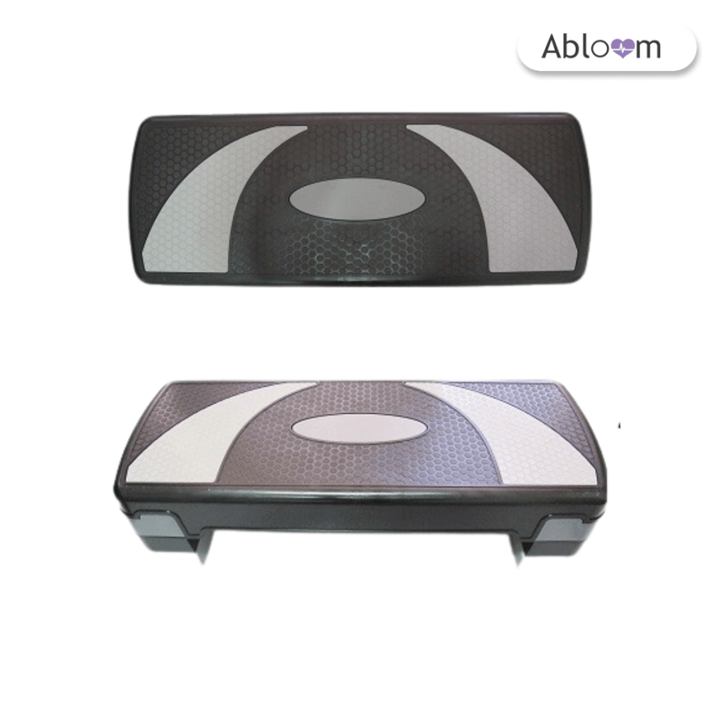  สเต็ป เต้นแอโรบิค  ABLOOM  0150030004018_สีดำ/เทา