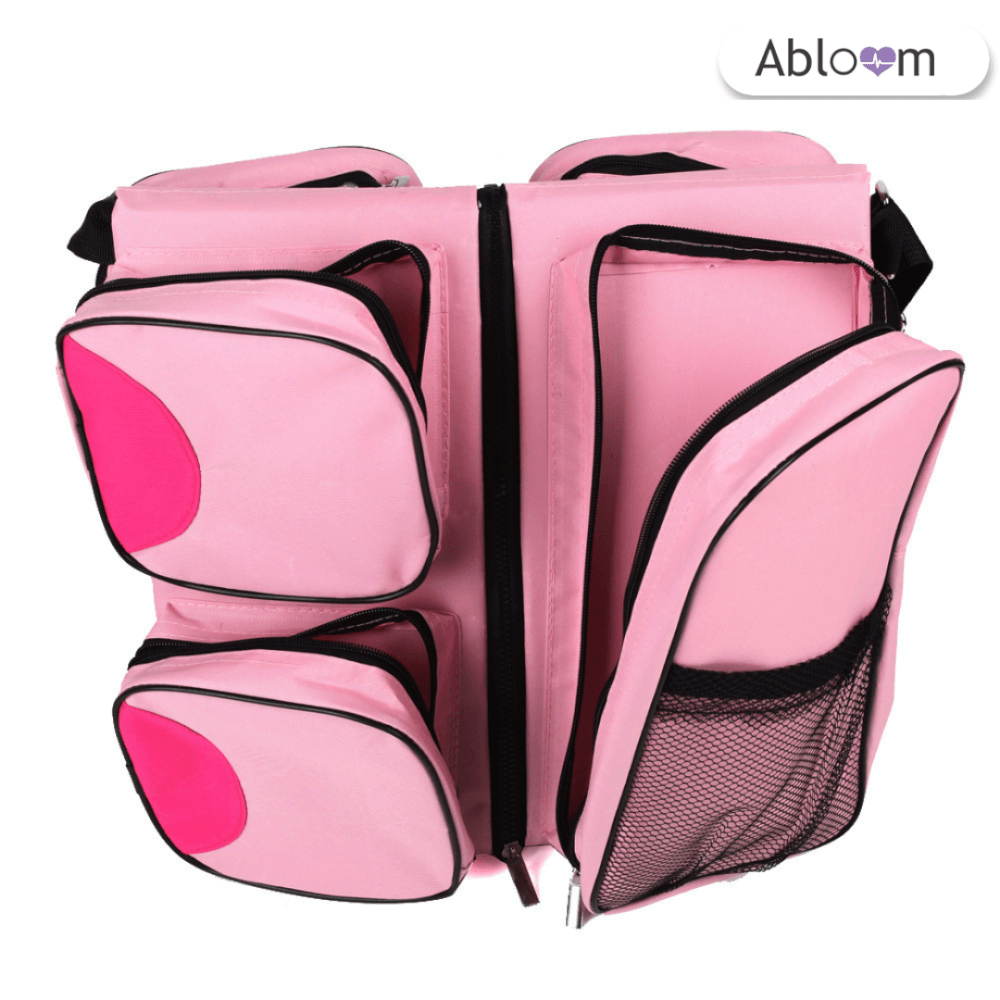 ที่นอนเด็กแบบพกพา  ABLOOM 0080030012013_Pink (3 IN 1)