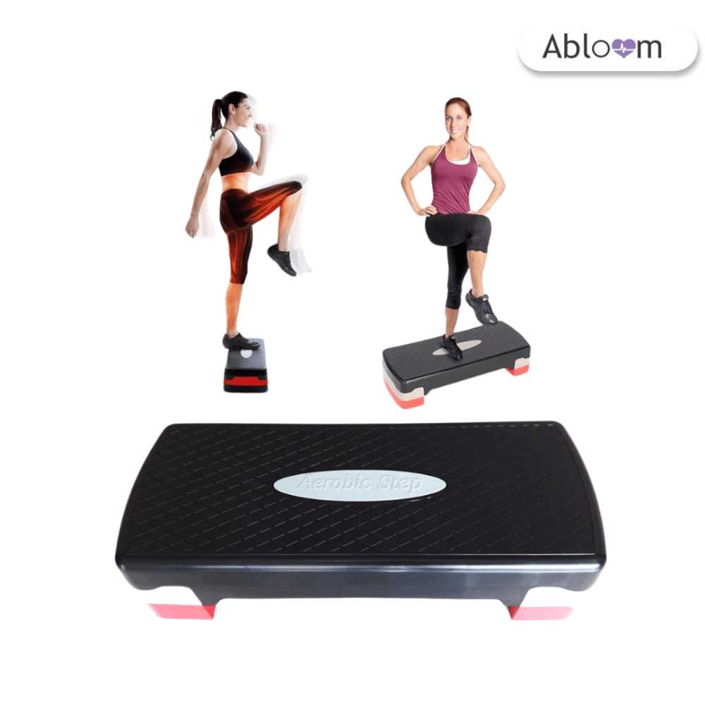  สเต็ปเต้นแอโรบิค ABLOOM 0150027011012 สีดำ/แดง
