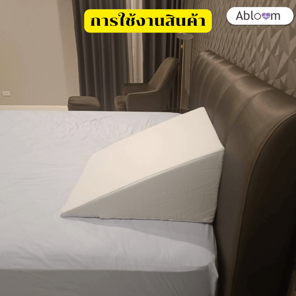 หมอนสามเหลี่ยม  รอง คอ หลัง ขา  ABLOOM 0190058003013