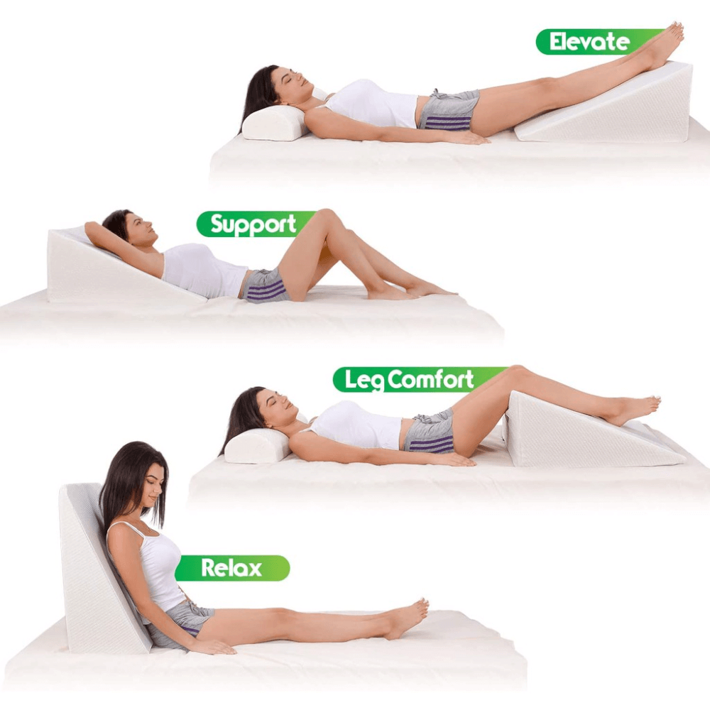 หมอนสามเหลี่ยม  รอง คอ หลัง ขา  ABLOOM 0190058003013