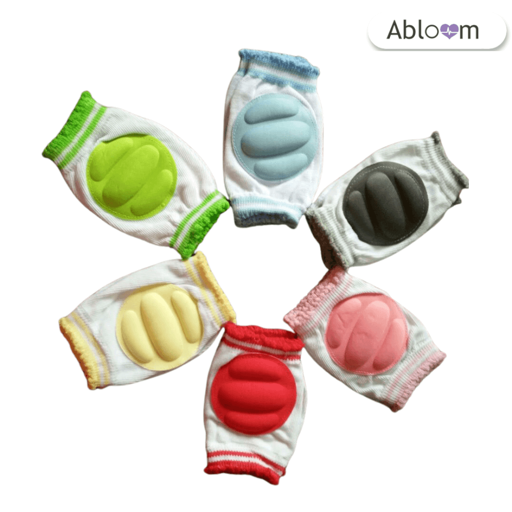 สนับเข่าเด็ก ABLOOM 0080038008018_ลายแอปเปิ้ลเขียว (แพ็ค 2 คู่)_2