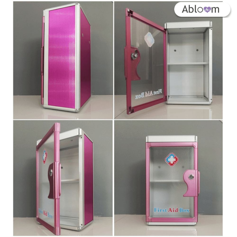 ตู้ยาประจำบ้าน ABLOOM 0040048012016_Pink