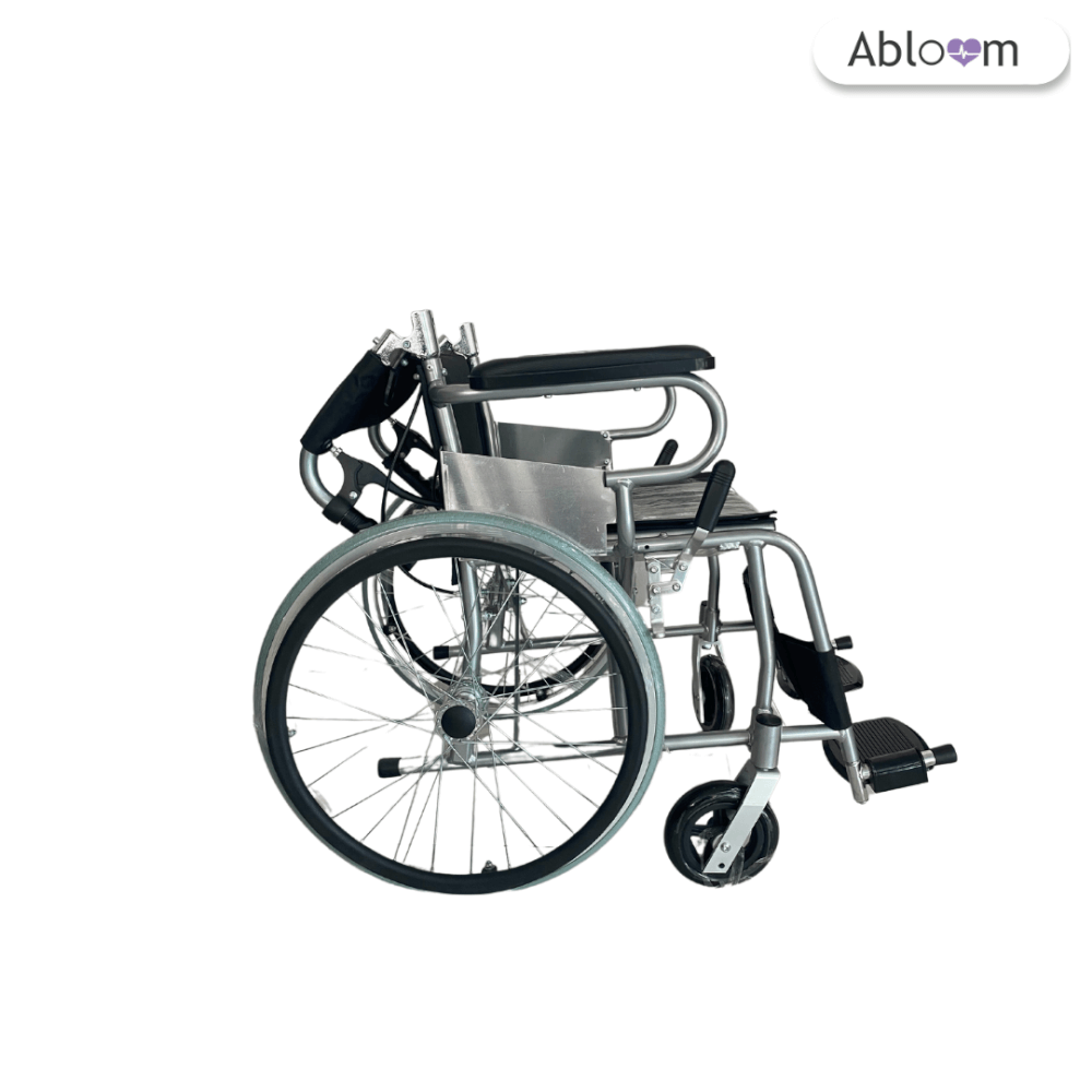 รถเข็นวีลแชร์ ABLOOM 0020006004017 โครงอลูมิเนียม เบาะผ้า