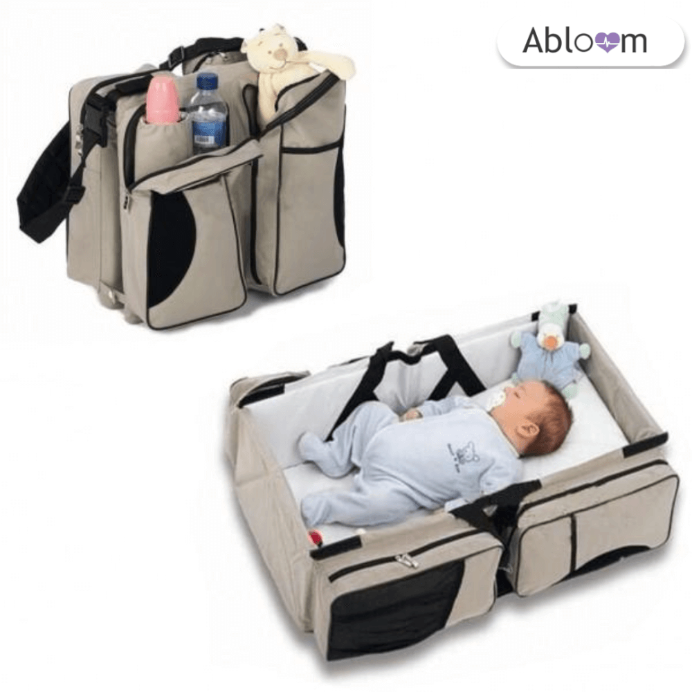 ที่นอนเด็กแบบพกพา  ABLOOM 0080030014017_Beige(3 IN 1)