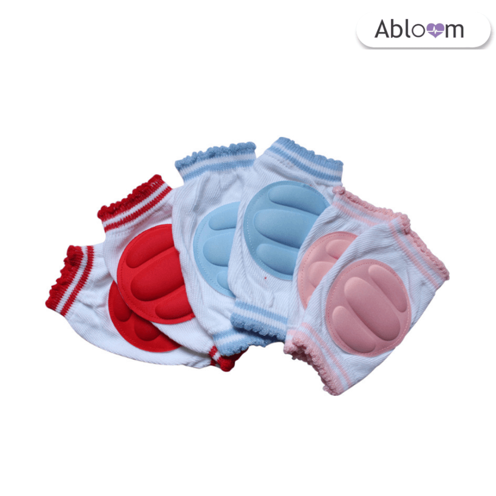 สนับเข่าเด็ก ABLOOM 0080038008018_ลายแอปเปิ้ลเขียว (แพ็ค 2 คู่)_4