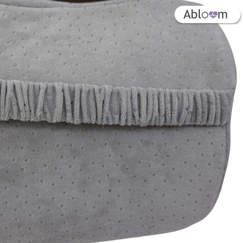 แพ็คคู่ หมอนรองคอในรถ ABLOOM_สีเทา_4