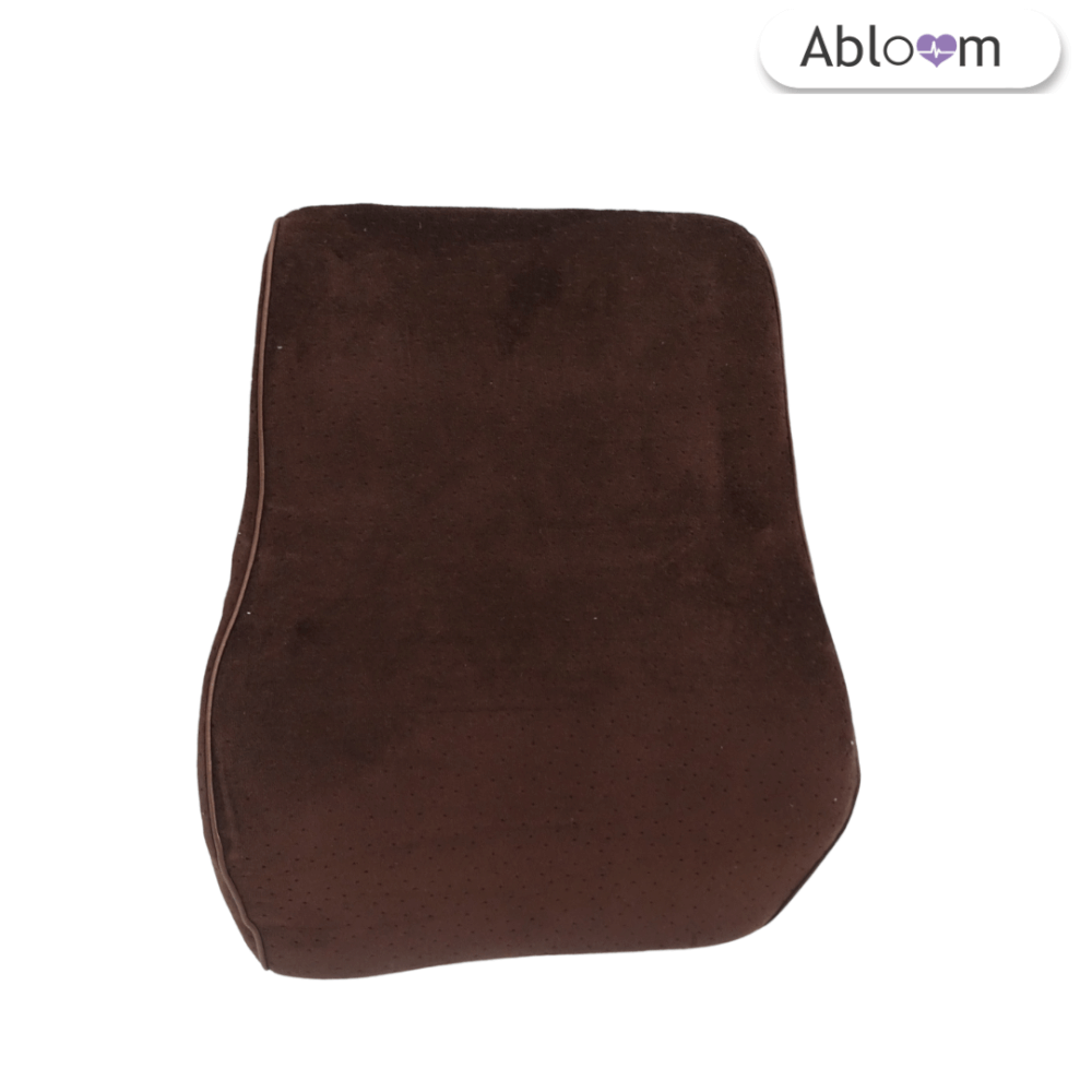 แพ็คคู่ เบาะรองหลัง เมมโมรี่โฟม ABLOOM_สีน้ำตาล_7