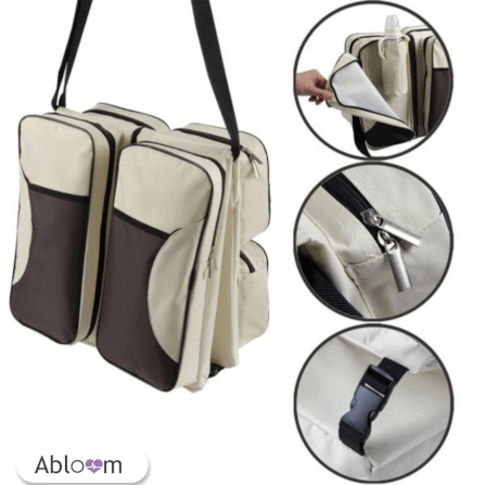 ที่นอนเด็กแบบพกพา  ABLOOM 0080030014017_Beige(3 IN 1)_1