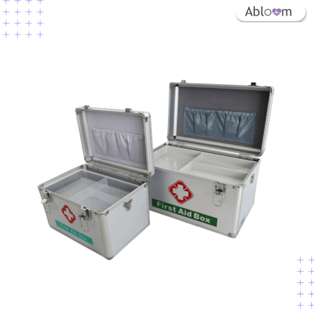 กล่องปฐมพยาบาล  ABLOOM 0040049016013_M(สีเงิน)_8