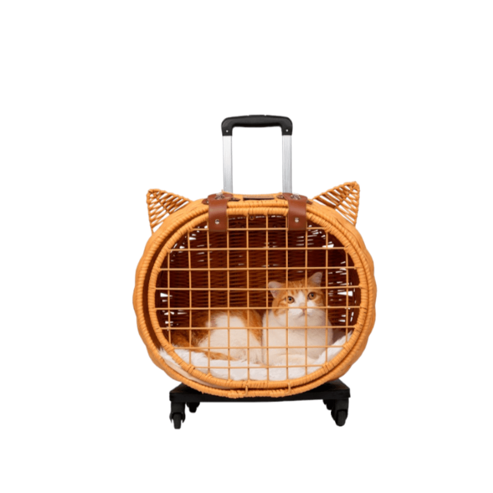 กระเป๋าเดินทางใส่สัตว์เลี้ยงไม้หวาย THAI SUN SPORT รุ่น PET0037