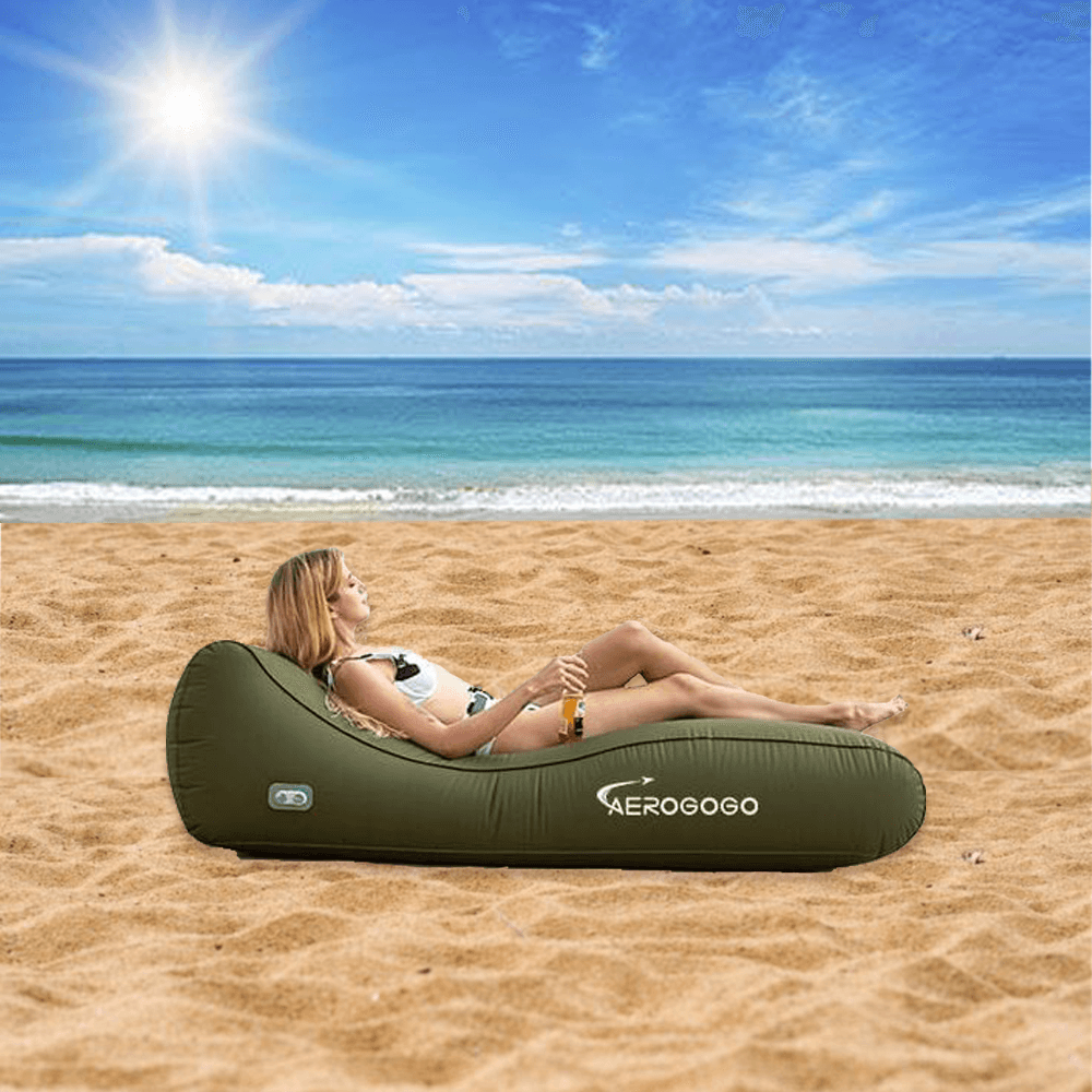 ที่นอนปิคนิคแคมป์ปิ้งเป่าลมอัตโนมัติ AEROGOGO รุ่น CP0051