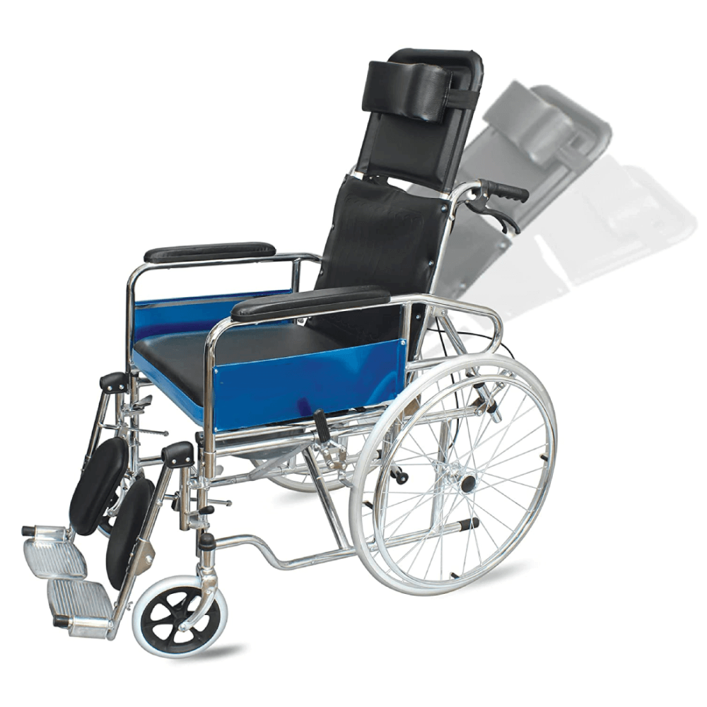 รถเข็นวีลแชร์ MEDILA DY01903GC ปรับเอน-นอน_3
