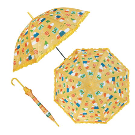 ร่มกันฝนพลาสติก EVA THAI SUN SPORT รุ่น SSR0035YE สีเหลือง_1
