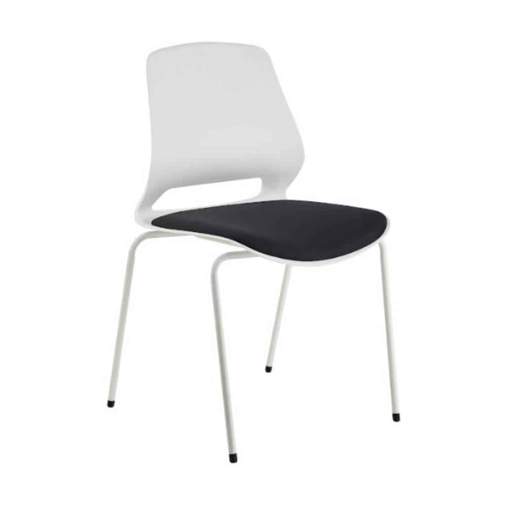 เก้าอี้รับรอง MEDILA รุ่น CH0186-BK-WH สีขาว-ดำ_0