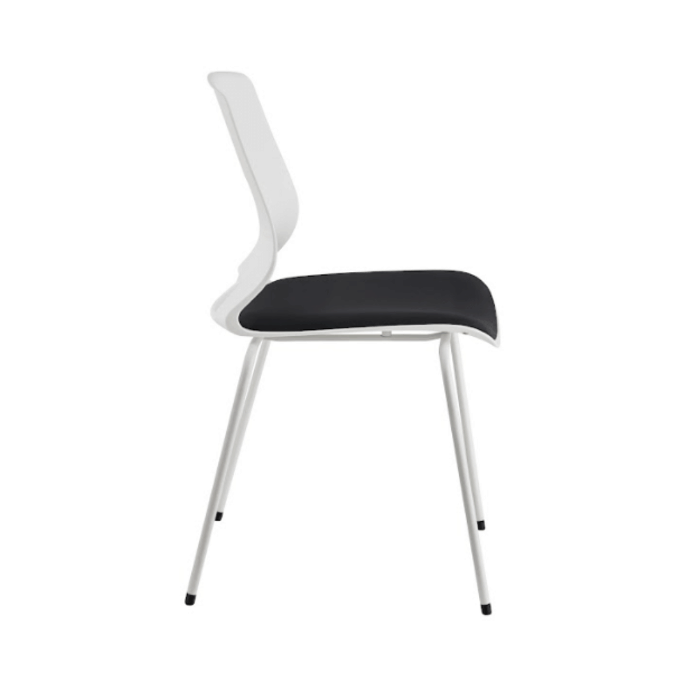เก้าอี้รับรอง MEDILA รุ่น CH0186-BK-WH สีขาว-ดำ_2