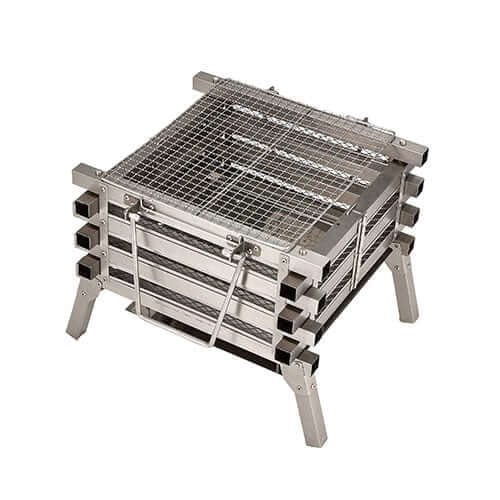 เตาถ่าน Coleman JP Fireplace Stainless 23233_0