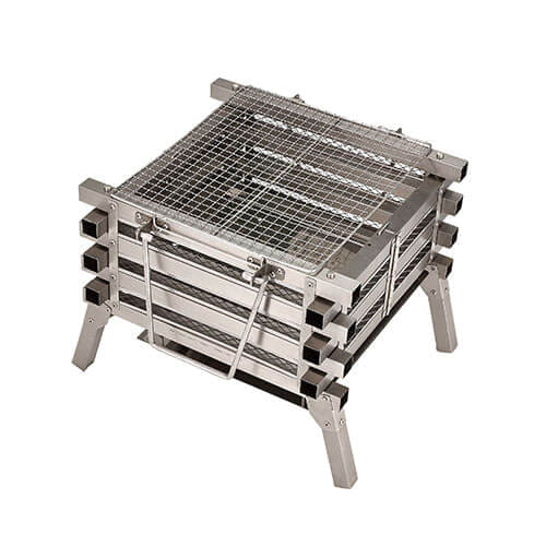 เตาถ่าน Coleman JP Fireplace Stainless 23233_1