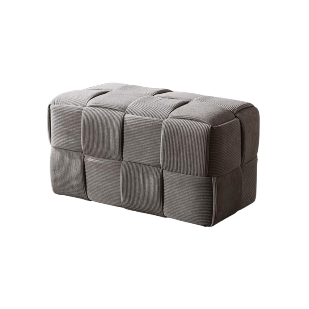 สตูลผ้าลูกฟูก MY DOLLS HOUSE COZY CUBE 70 ซม. สีเทา_0