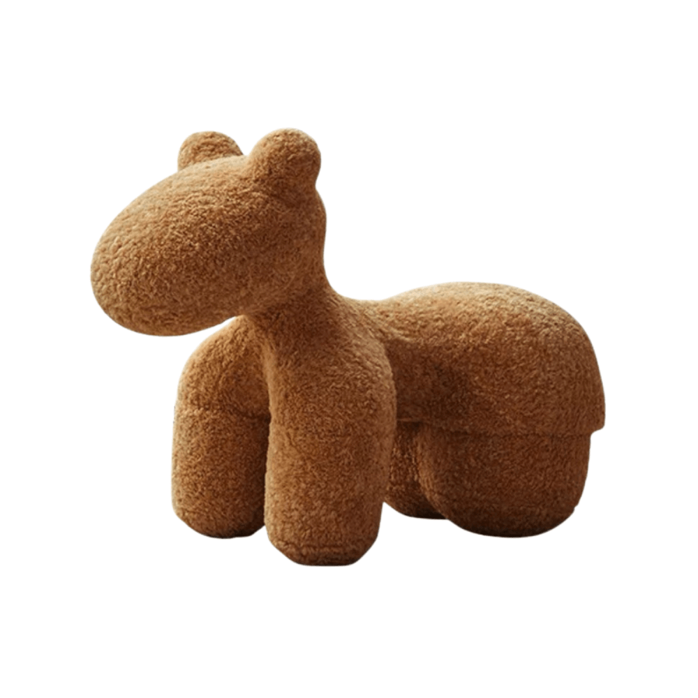 สตูล MY DOLLS HOUSE PONY FURRY 70 ซม. สีน้ำตาล_0