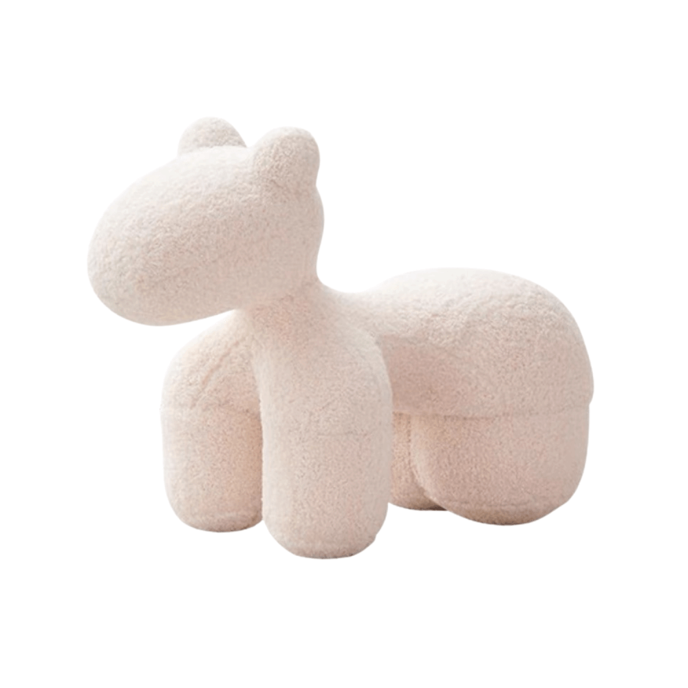 สตูล MY DOLLS HOUSE PONY FURRY 80 ซม. สีขาว_0