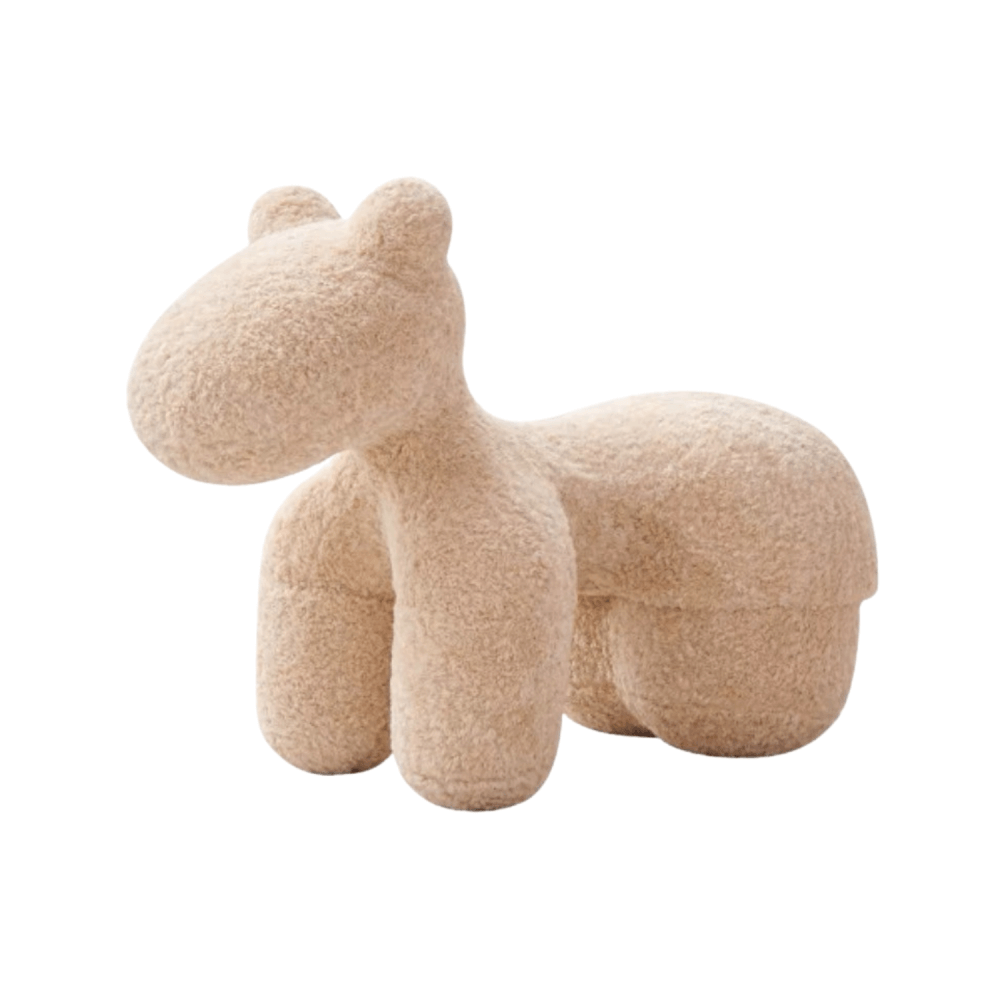 สตูล MY DOLLS HOUSE PONY FURRY 80 ซม. สีเบจ_0