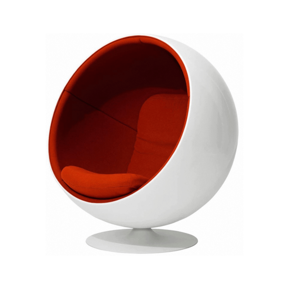 เก้าอี้พักผ่อน MY DOLLS HOUSE THE ICONIC BALL สีแดง