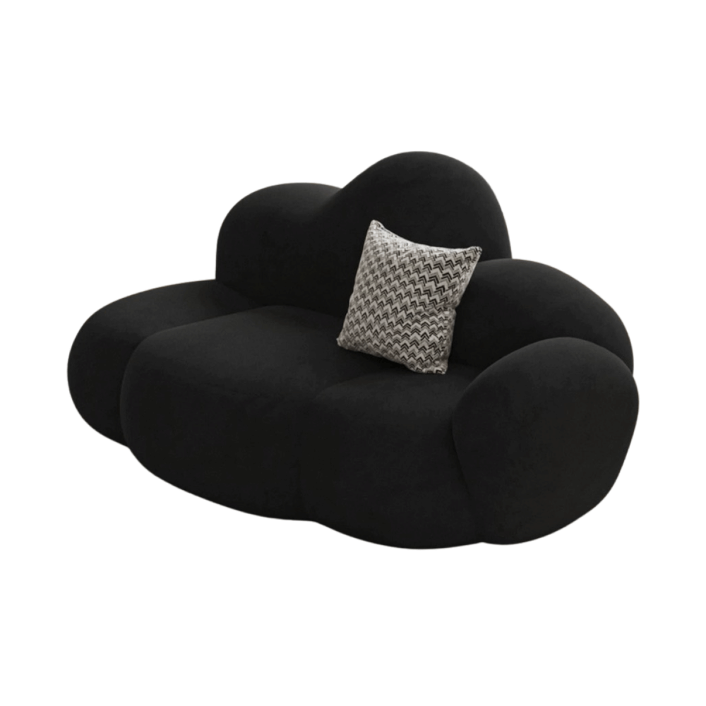 โซฟา 3 ที่นั่ง MY DOLLS HOUSE CLOUDY 165 ซม. สีดำ_0