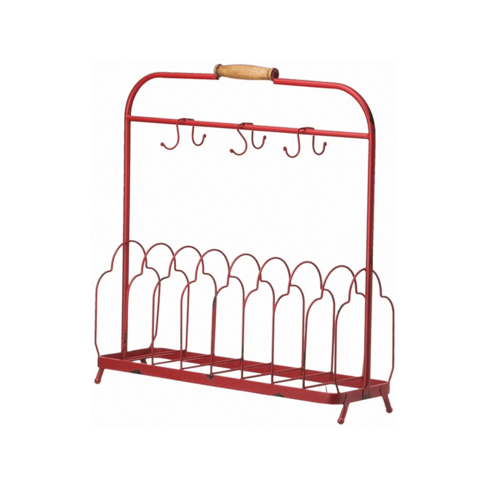 ที่วางจาน MY DOLLS HOUSE RED RETRO 58 ซม. สีแดง