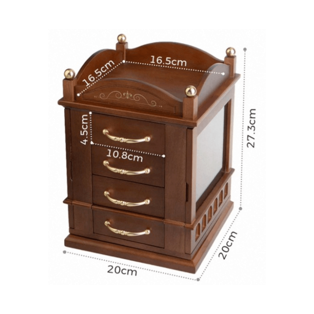 กล่องเก็บเครื่องประดับ MY DOLLS HOUSE REGALIA 20 ซม. สีน้ำตาล_1