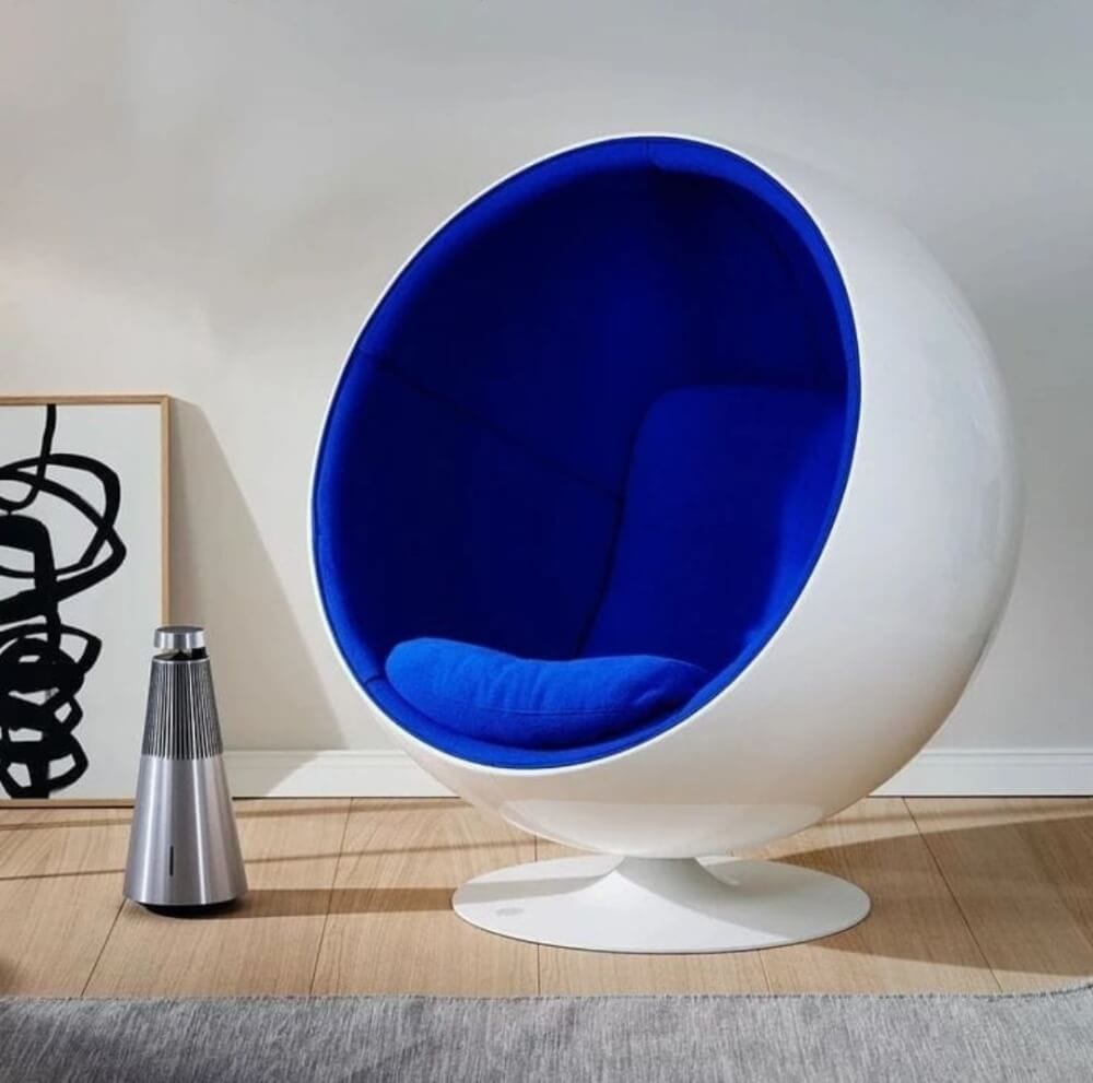 เก้าอี้พักผ่อน MY DOLLS HOUSE THE ICONIC BALL สีน้ำเงิน_2
