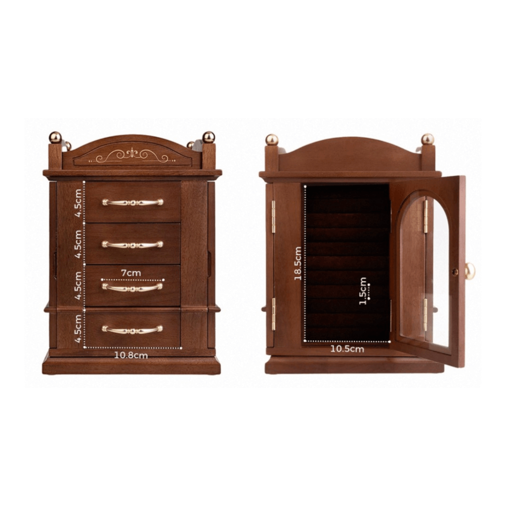 กล่องเก็บเครื่องประดับ MY DOLLS HOUSE REGALIA 20 ซม. สีน้ำตาล_2