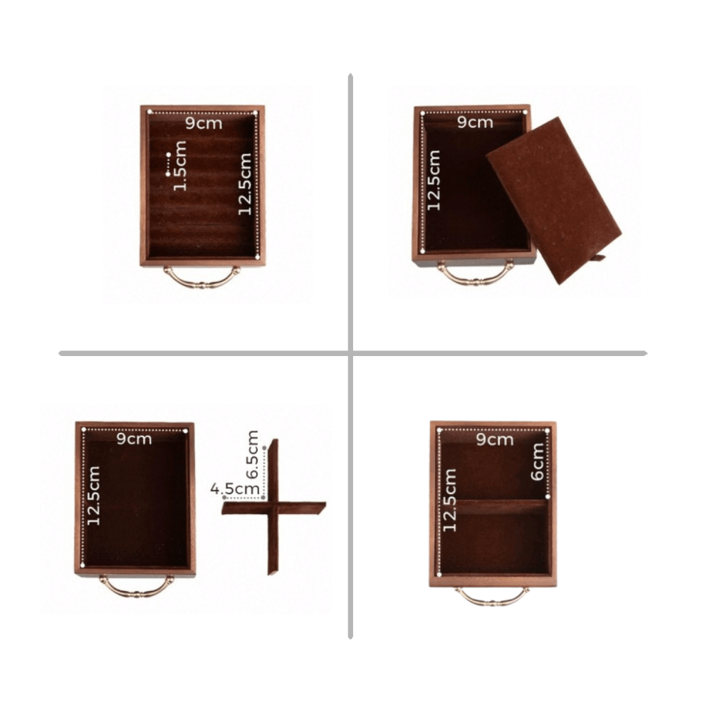 กล่องเก็บเครื่องประดับ MY DOLLS HOUSE REGALIA 20 ซม. สีน้ำตาล_4
