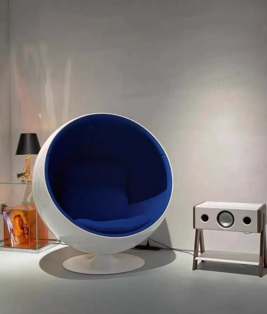 เก้าอี้พักผ่อน MY DOLLS HOUSE THE ICONIC BALL สีน้ำเงิน_5