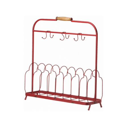 ที่วางจาน MY DOLLS HOUSE RED RETRO 58 ซม. สีแดง_0