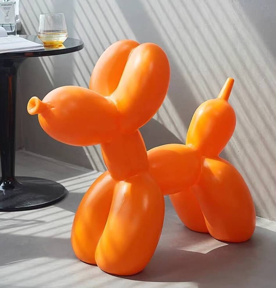 สตูลพลาสติก MY DOLLS HOUSE BALLOON DOGGY ADULT สีส้ม_2