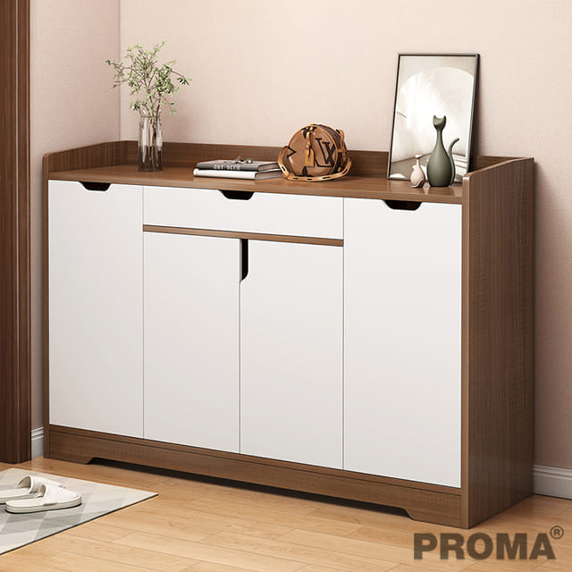ตู้วางรองเท้า PROMA SC-17 120 ซม. สีน้ำตาลเข้ม