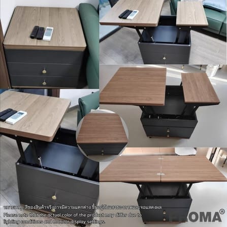 โต๊ะข้าง PROMA-ST-004B สีดำ_5