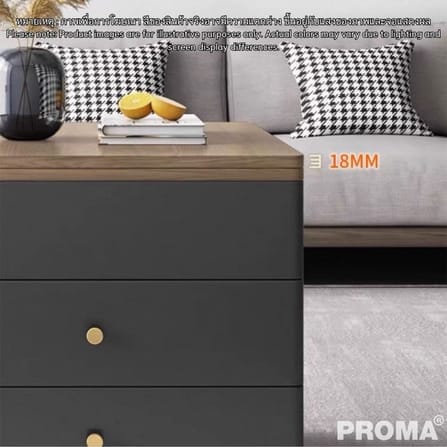 โต๊ะข้าง PROMA-ST-004B สีดำ_7