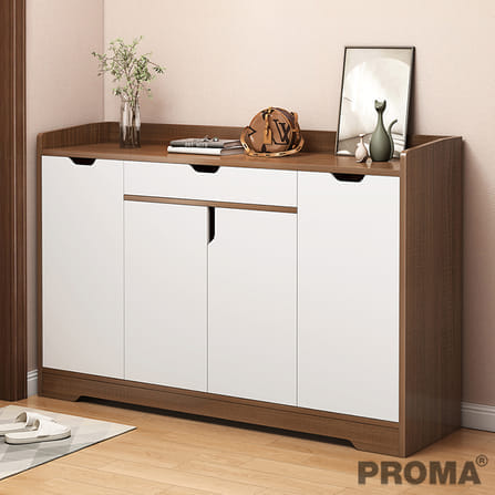ตู้วางรองเท้า PROMA SC-17 120 ซม. สีน้ำตาลเข้ม_7