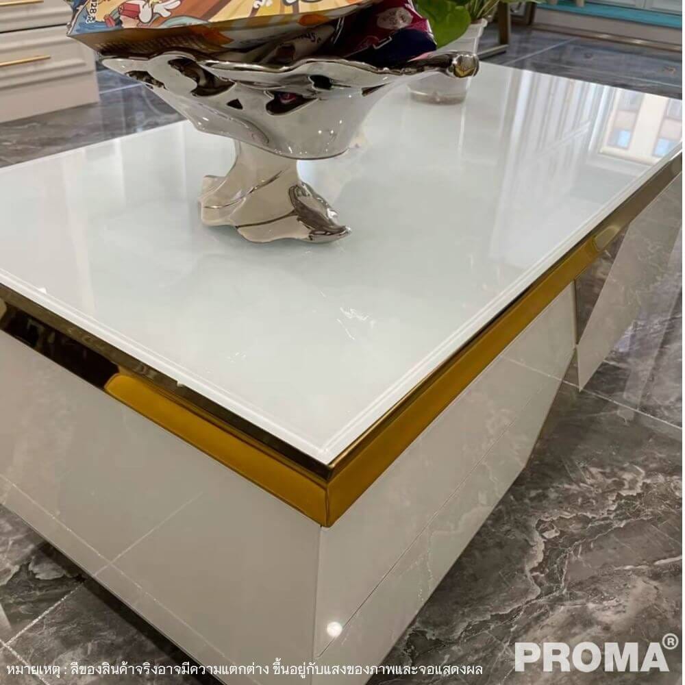 [Pre-order] โต๊ะกลาง PROMA TVS-05S150W สีขาว_2