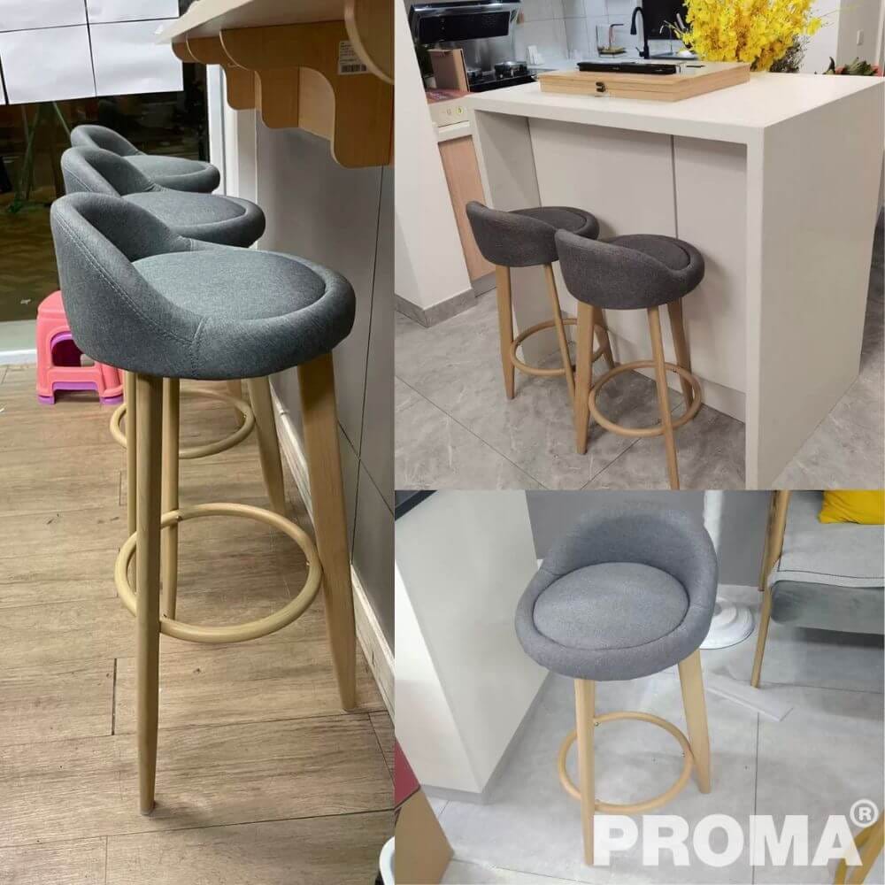 เก้าอี้บาร์ PROMA-C-31-02 30 ซม. สีน้ำตาล_4