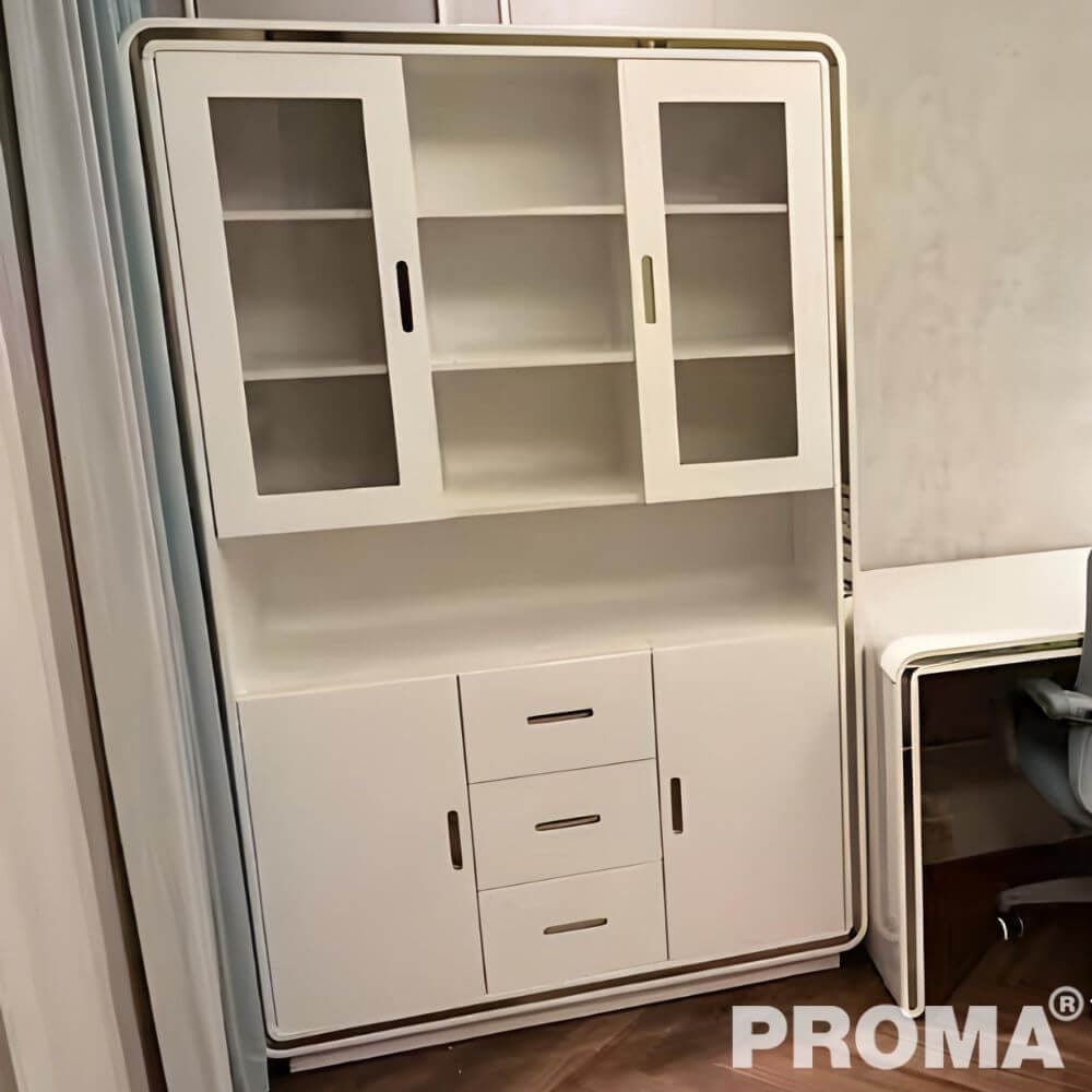 [Pre-order] ชั้นวางของ ตู้หนังสือ Proma-OD27WC สีขาว_5