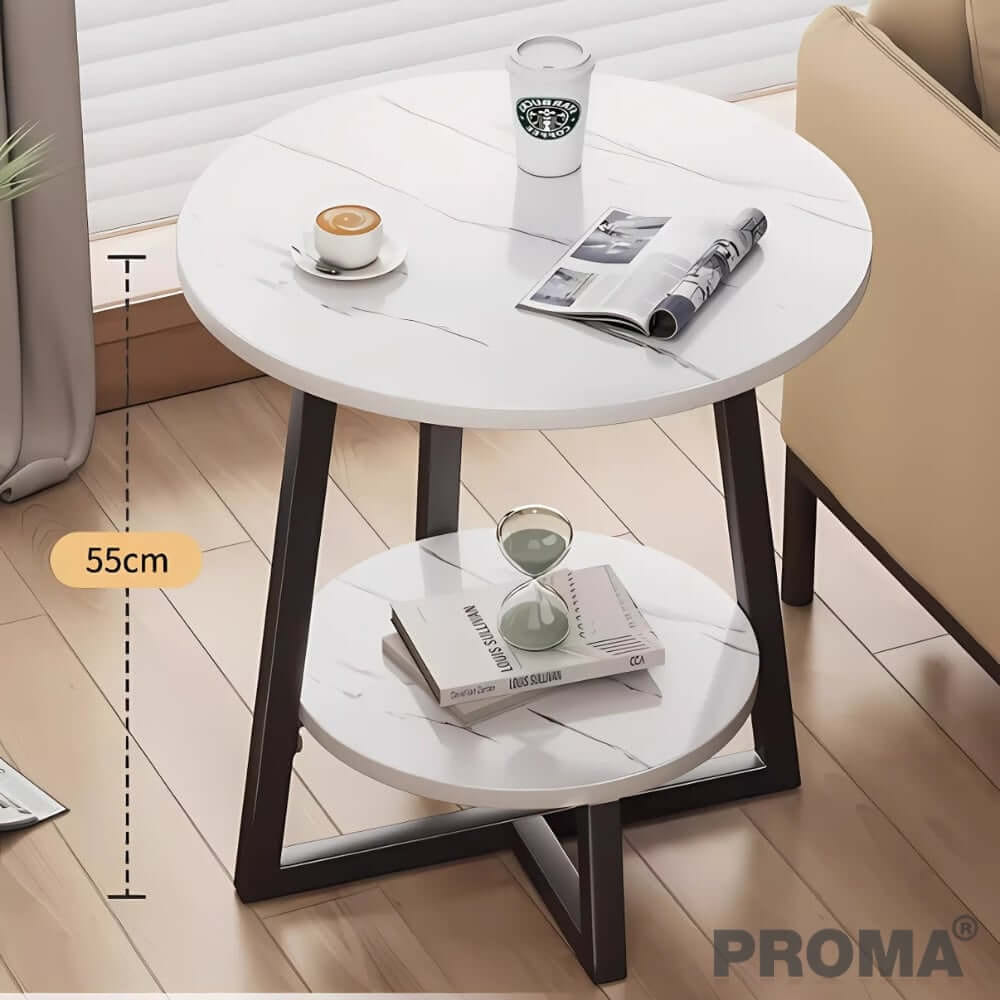 โต๊ะข้าง PROMA-CTB-73-01 สีขาว_6